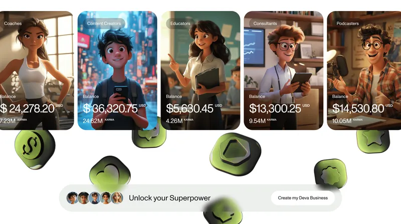 Earnings Card Carousel – Unlock Your Superpower