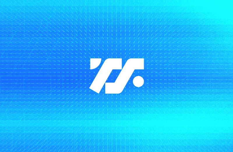 TrustToken Logo – Digital Mesh Background